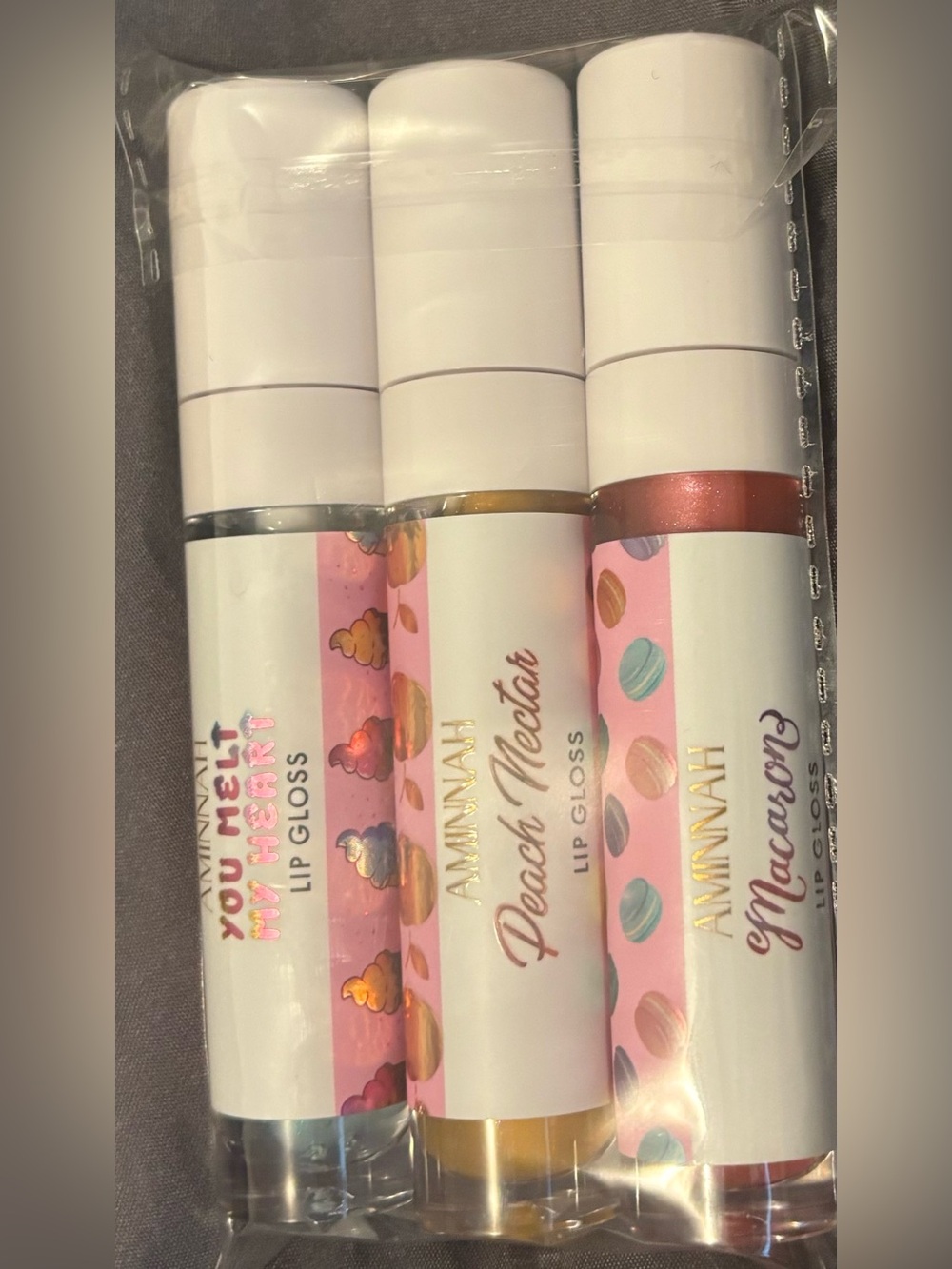 Aminah Lip Gloss Trio